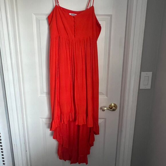 Bb-Dakota Steve Madden Women's Orange and Red Dress Size M - Picture 2 of 8